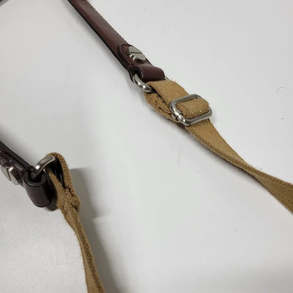 Vintage B Makowsky Pebbled Leather Crossbody Womens Black Bridle Buckle Logo - Image 13