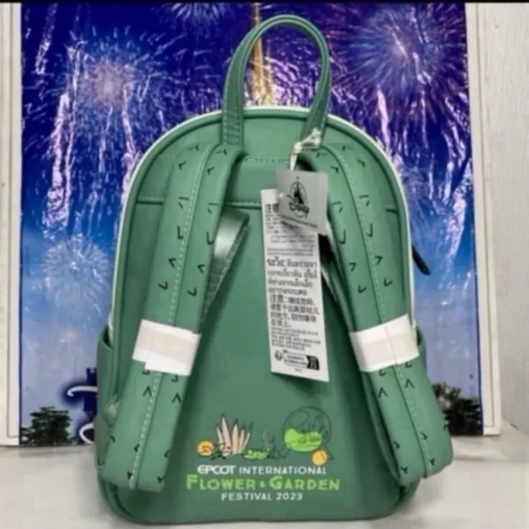 Disney parks Epcot flower and garden festival Figment Loungefly mini backpack - Image 4