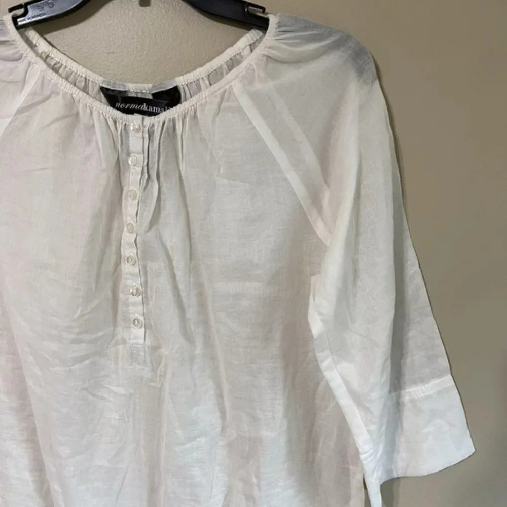 Norma kamali small white top - Image 2