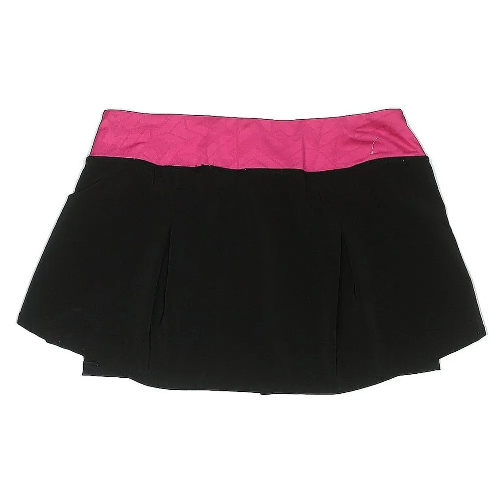 Reebok Black and Pink Tennis / Golf Skort Small - Image 2
