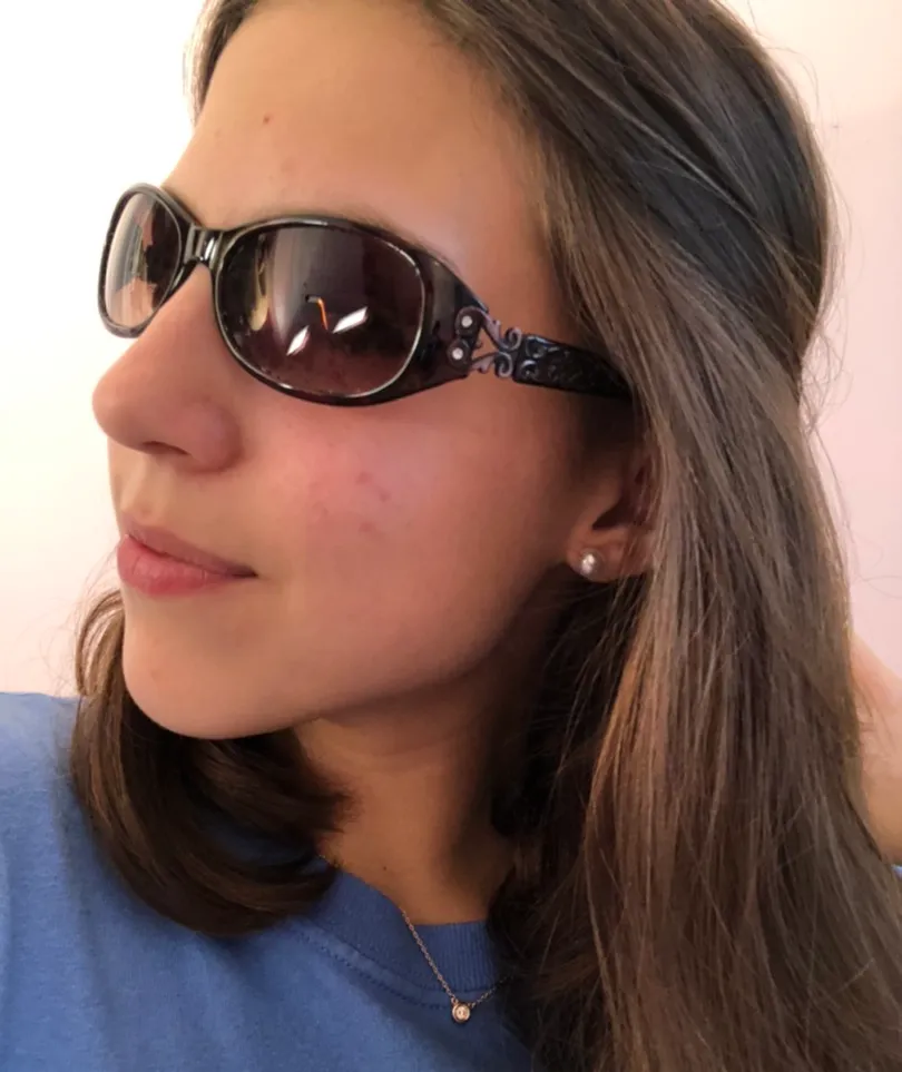 Candie's Brown Wrap-Around Sunglasses - Image 3