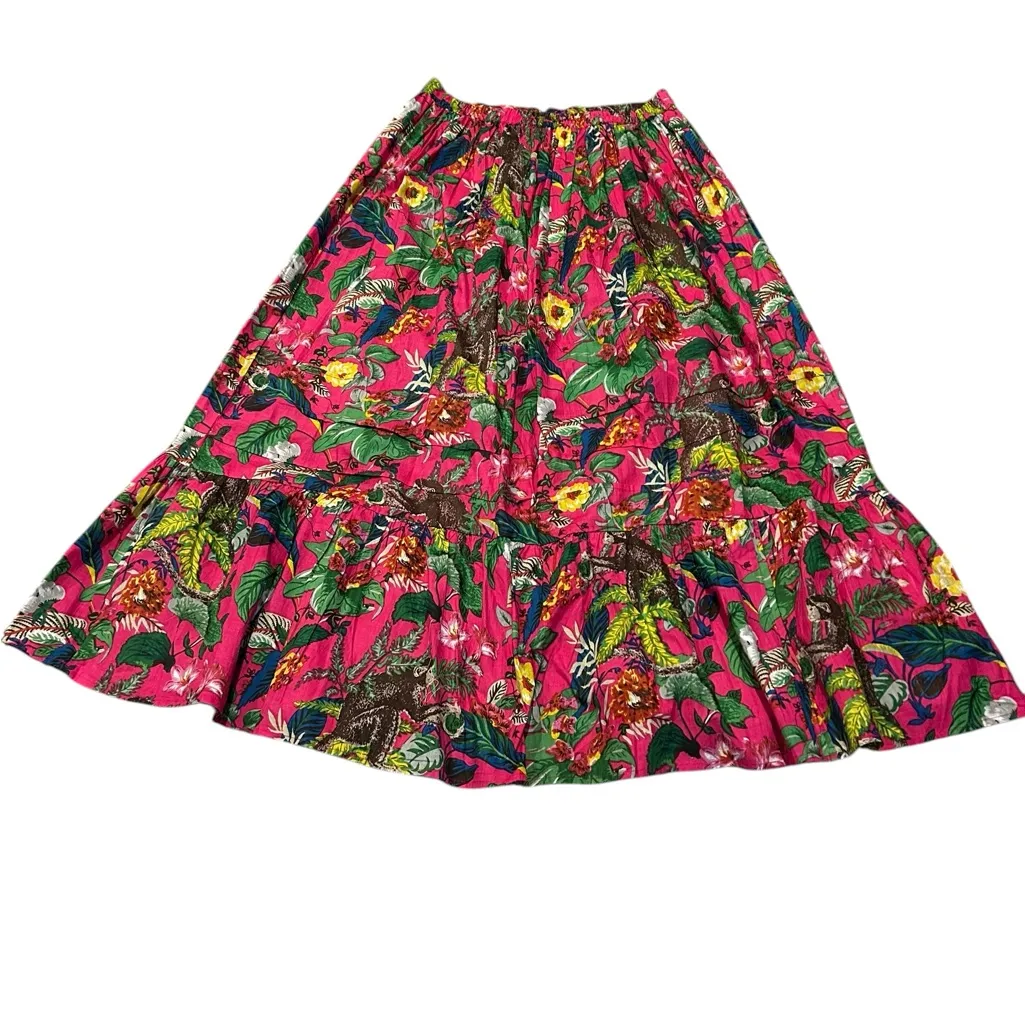 FOX & HEN tropical maxi skirt Size L - Image 4