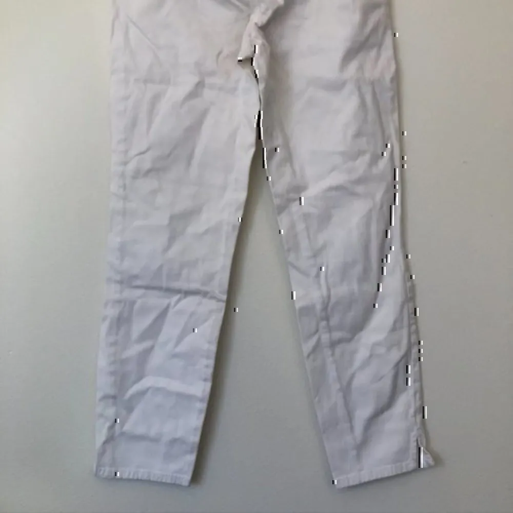 NYDJ NOT YOUR DAUGHTERS NYDJ Solid White Cropped Crop Ankle Skinny Jeans 4 / 27" - Image 9