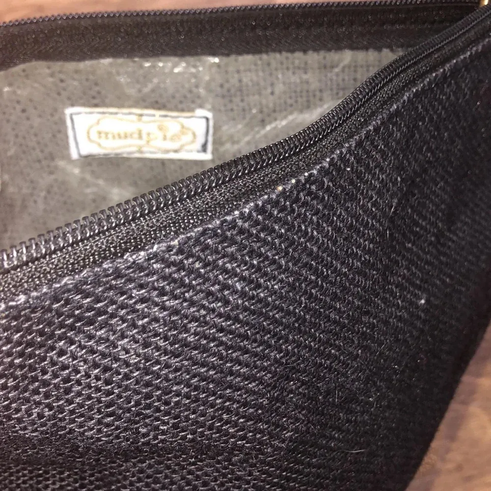 Mudpie adorable burlap travel bag - Image 3