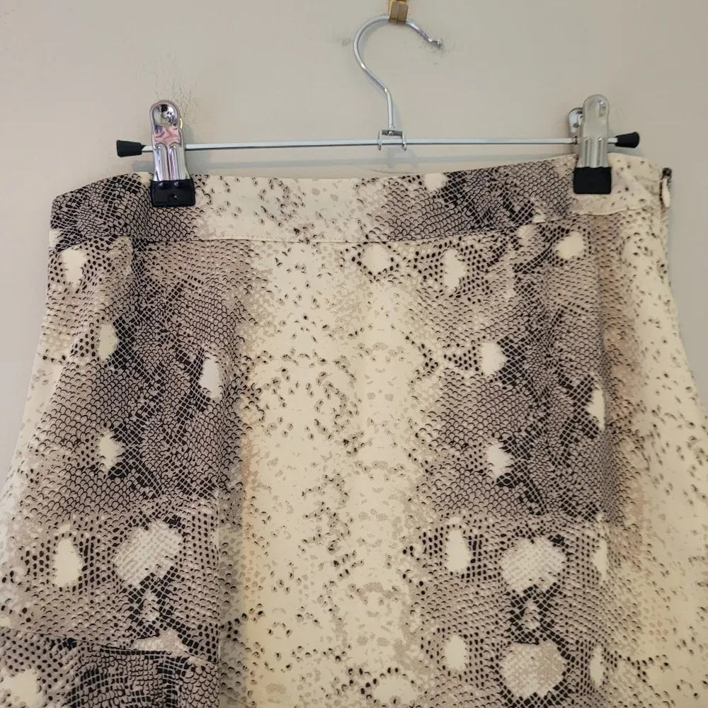 Nasty Gal Collection Snake Print Slither Away Mini Skirt  - Image 2