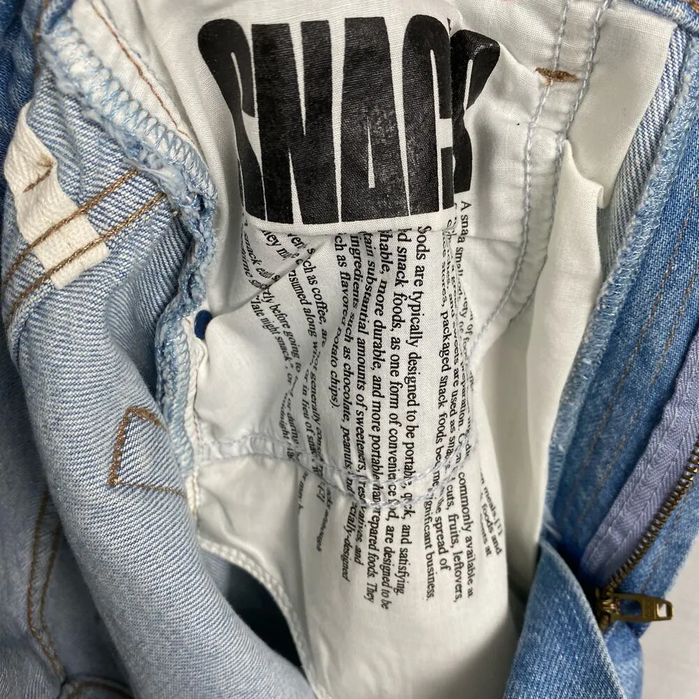 Mother Snacks The Fun Dip Puddle Jeans Lots Of Nibbles Sz.25 NWT - Image 11