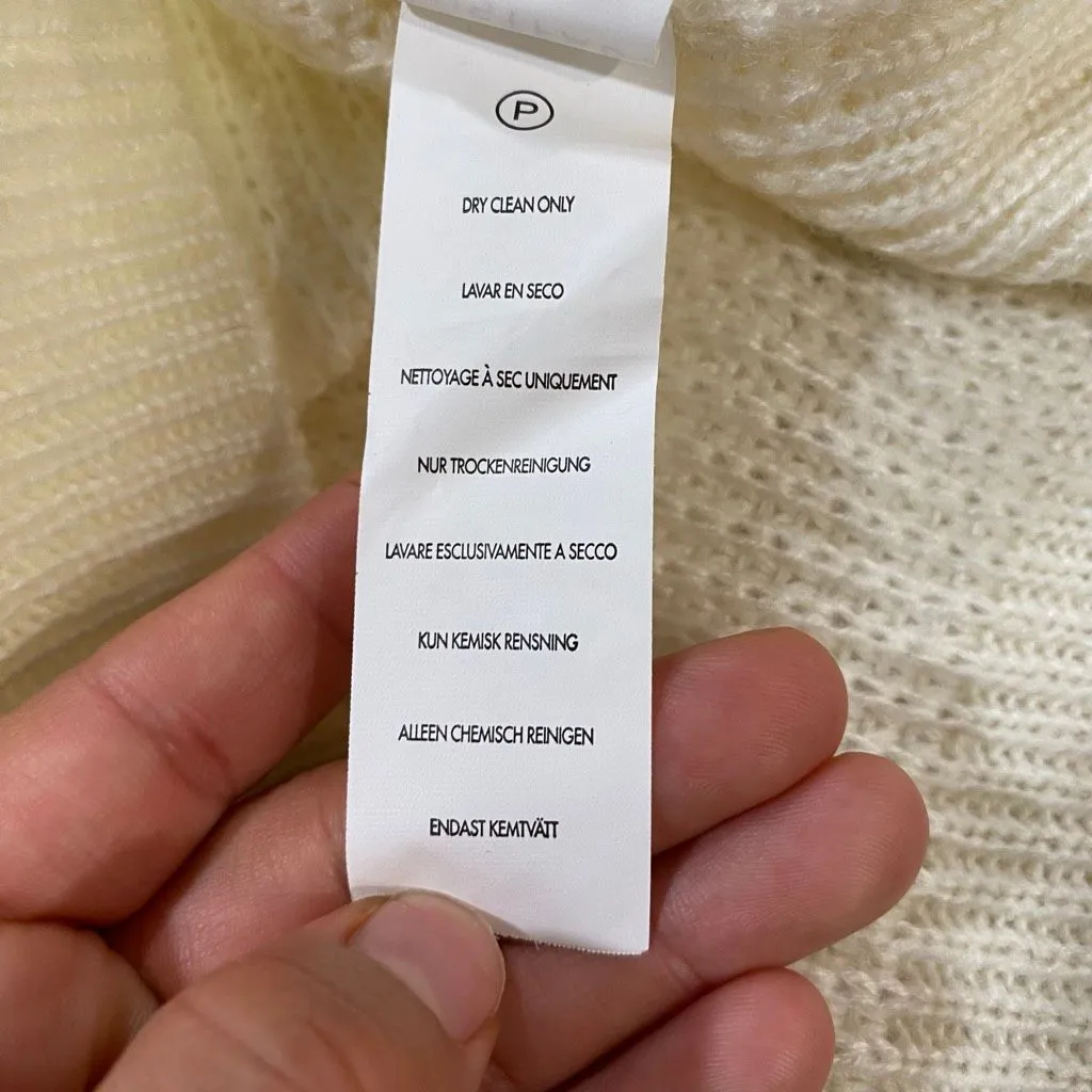 JustFab Green Ombré Chunky Knit Sweater Women’s Small | Gradient Cozy Pullover - Image 7