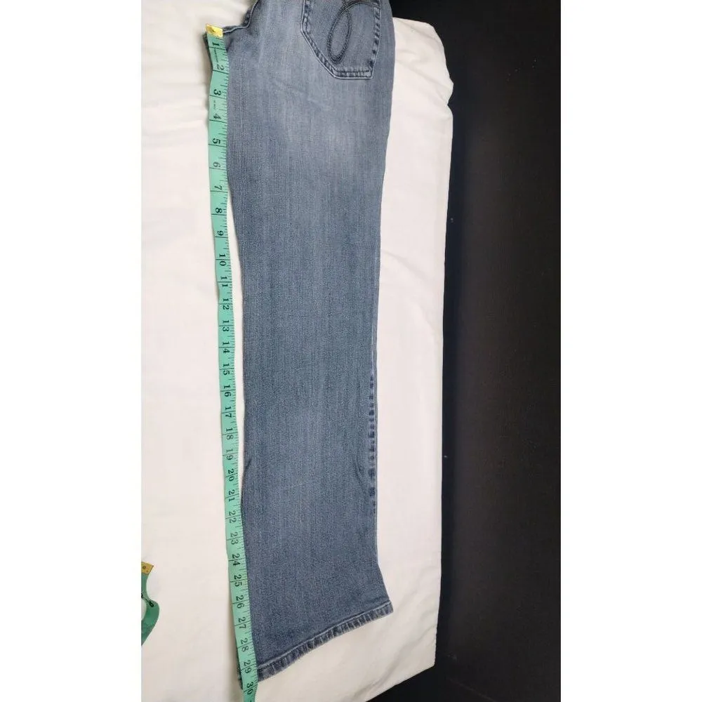Calvin Klein Women's Blue Jeans/Bootcut Size 31/12 SKU 4060 - Image 9