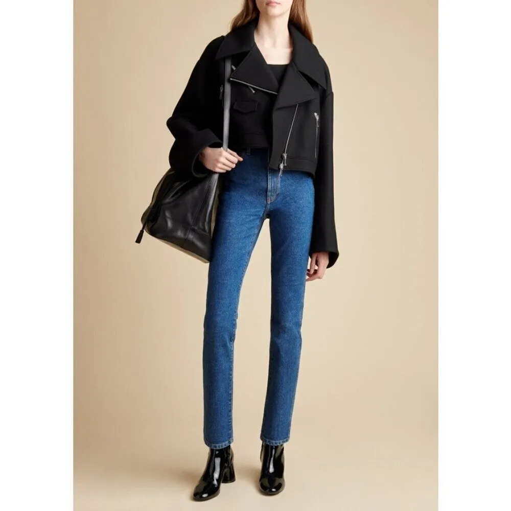 💕KHAITE💕 Daria High Rise Slim Fit Jeans Montgomery Stretch Medium Blue 29 NWT - Image 11