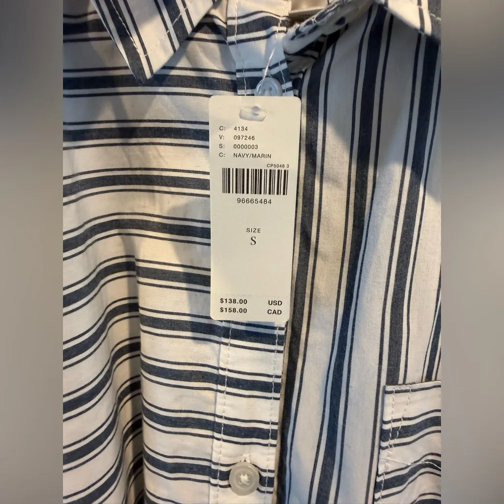 Anthropologie  Maeve Bennett Button-down Romper - NWT! - Image 8