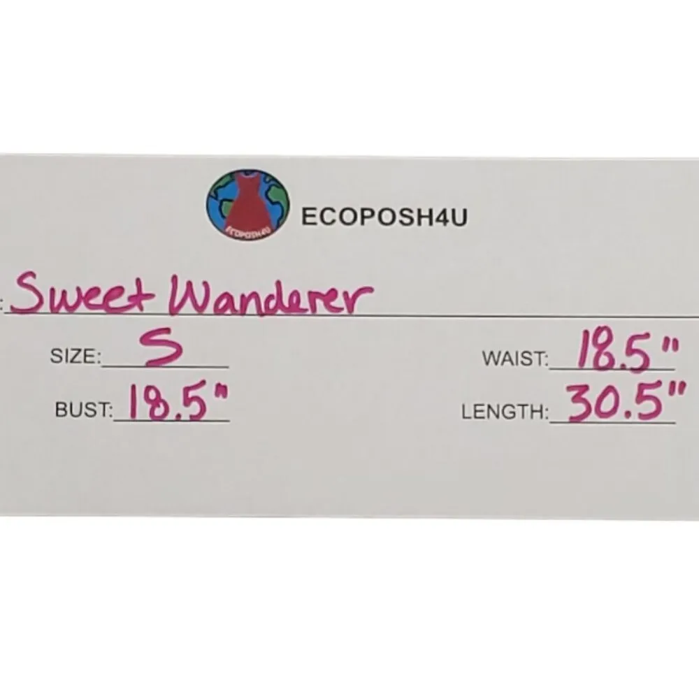 Sweet Wanderer Women's Light Pink & Black Dress with Embroidery Detail Small - Image 5