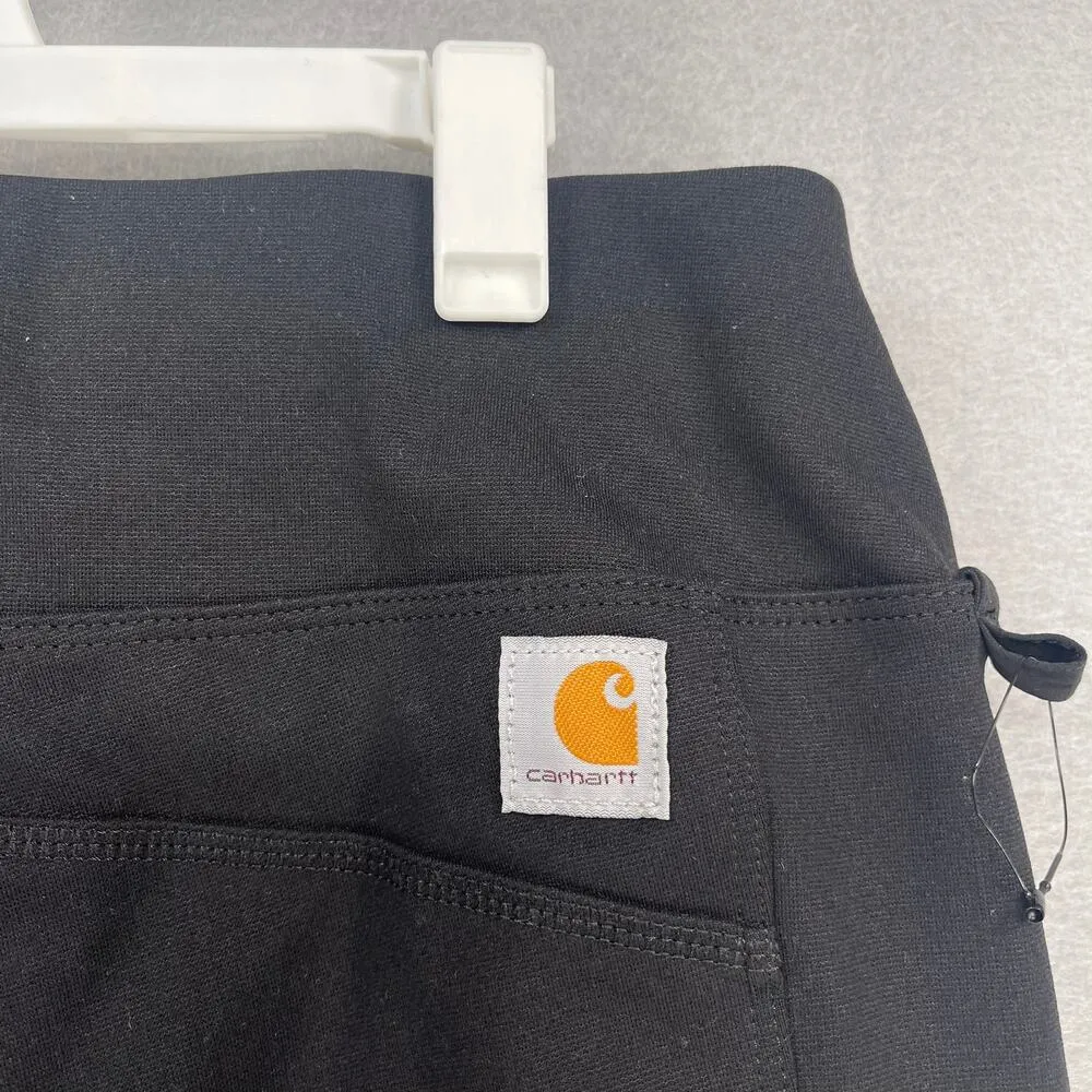 Carhartt Leggings Womens Small 4-6 Black Force Lightweight Pocket Sweat Wicking - Image 7