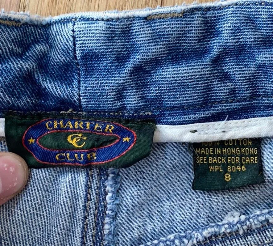 Charter Club Blue Denim Mom Jeans - Image 5