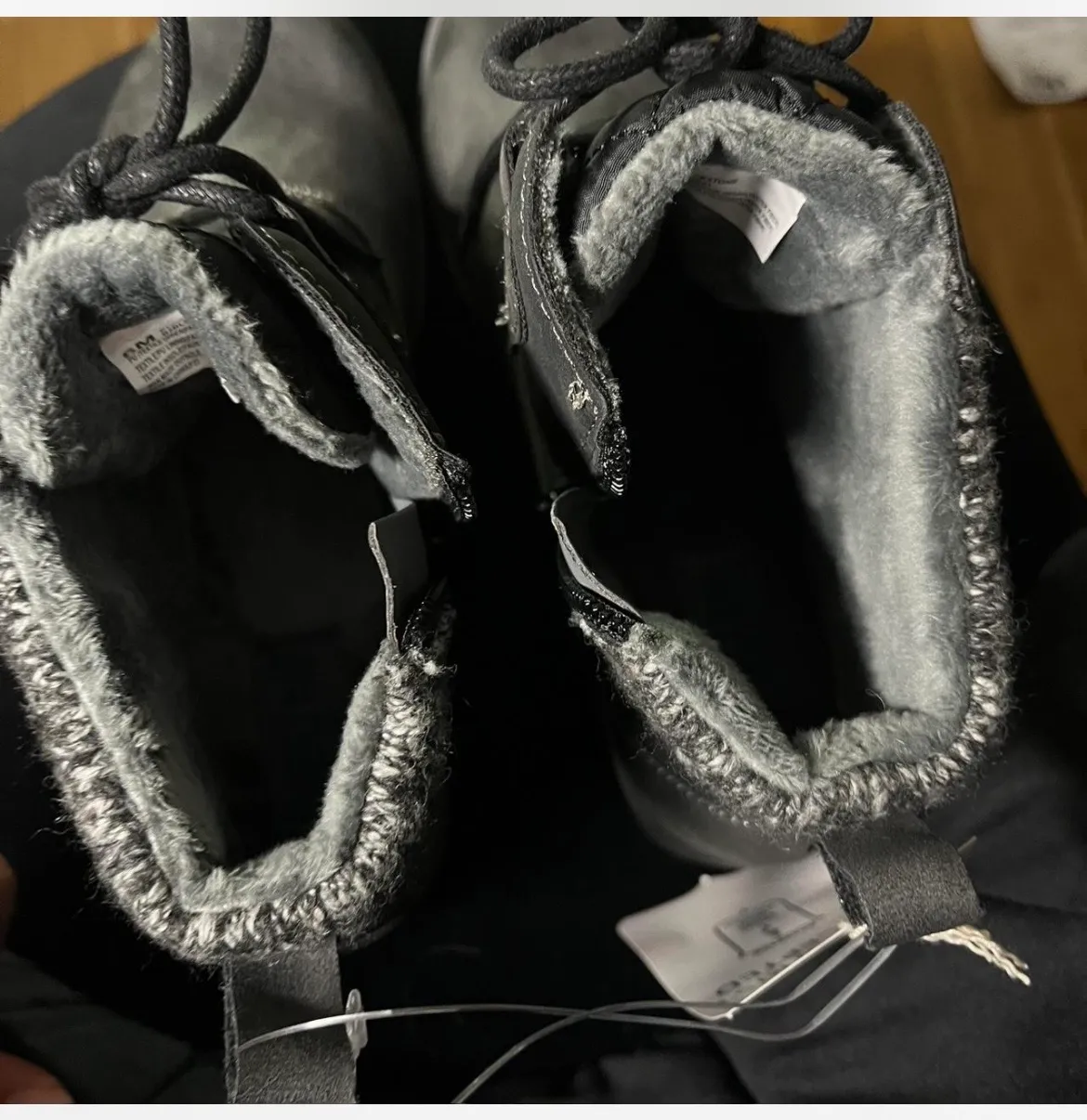 JBU by Jambu Memory foam Grey ankle boots with lace up front, Size 6 - Image 6