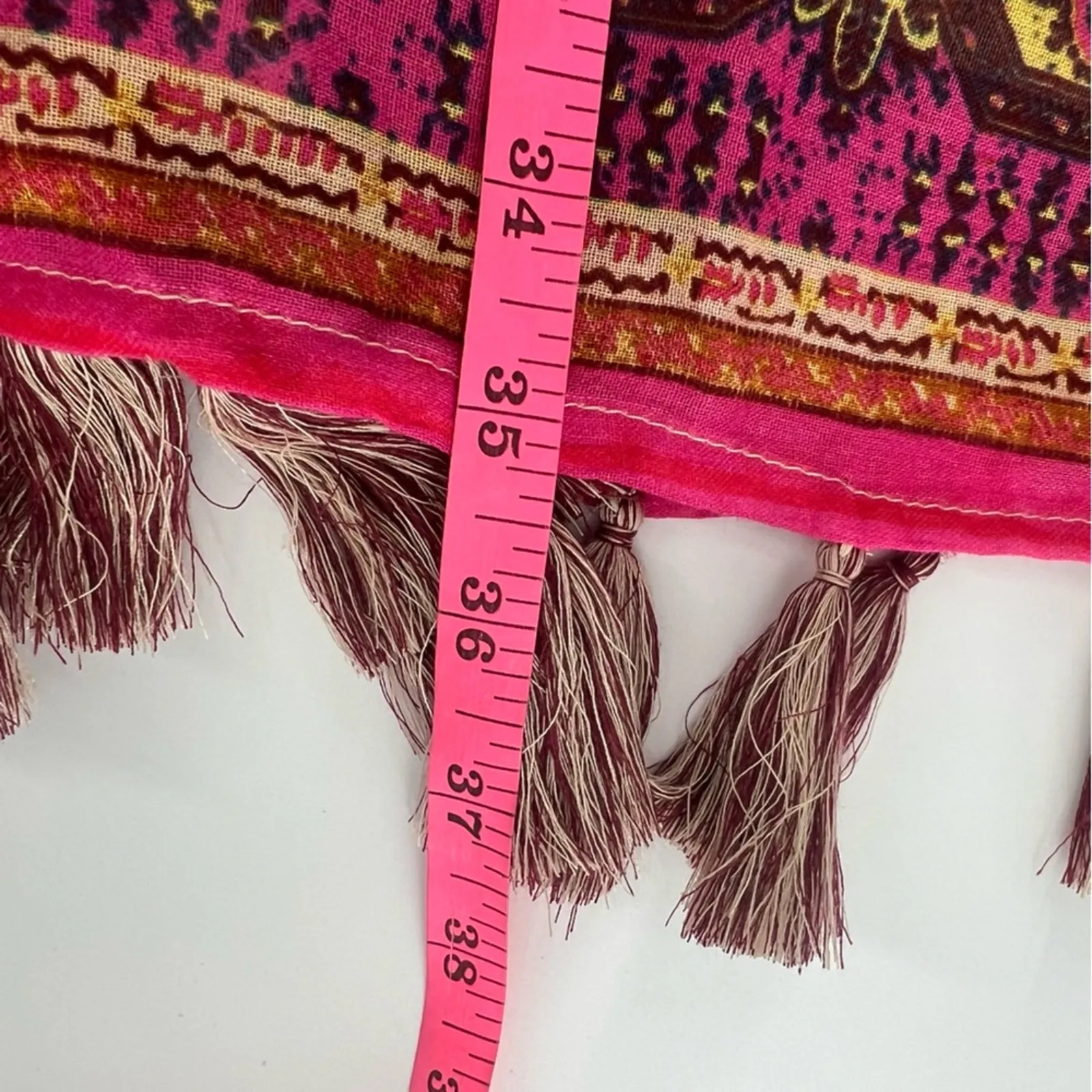 Sundance Catalog Rosado Sleeveless Tassel Floral Paisley Dress petite small - Image 6