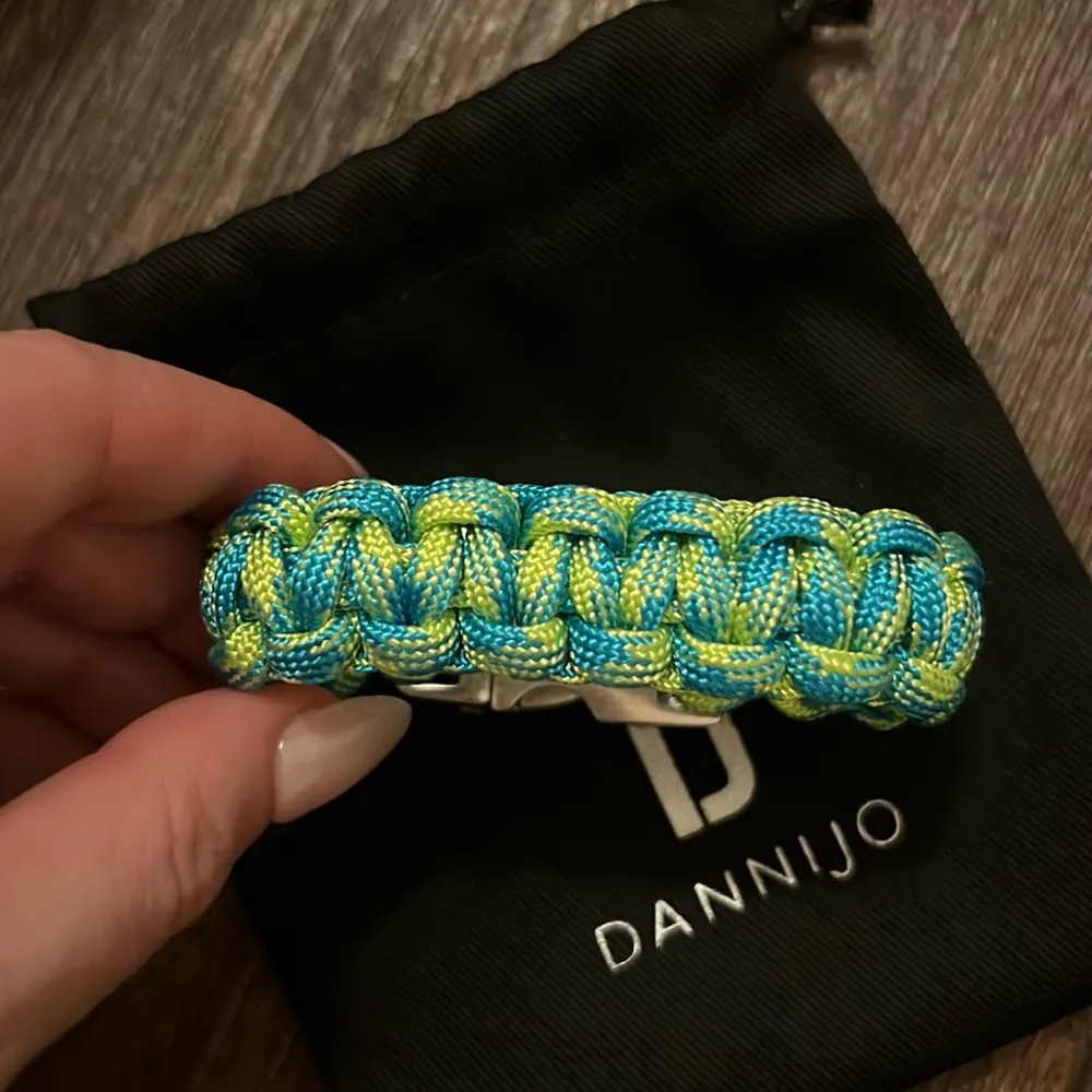 Dannijo braided crystal cuff bracelet - Image 5