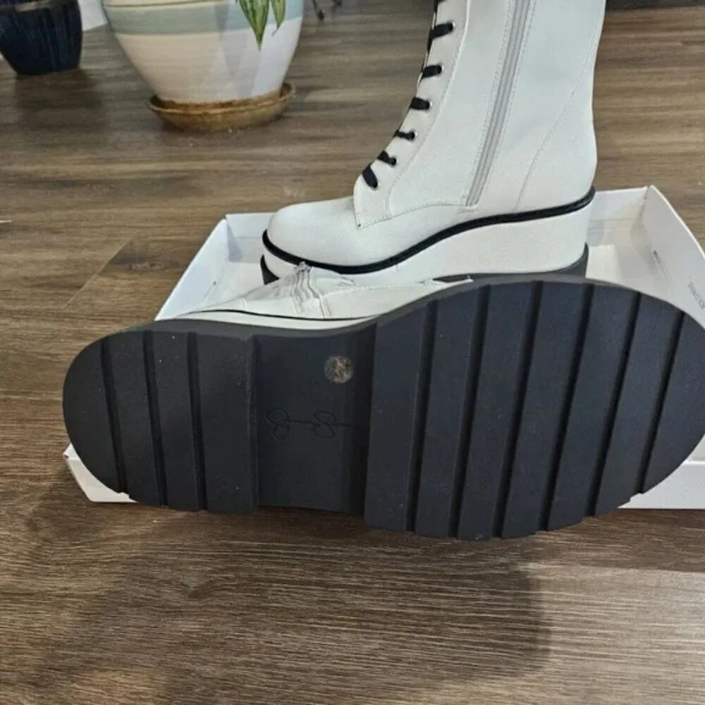 Jessica Simpson Imelda Platform Combat Boot - new in box - 7 ($180) - Image 8