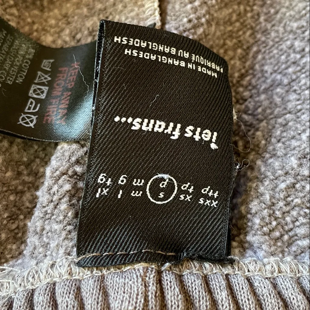 iets frans Cozy Brown Fleece Shorts - Image 5