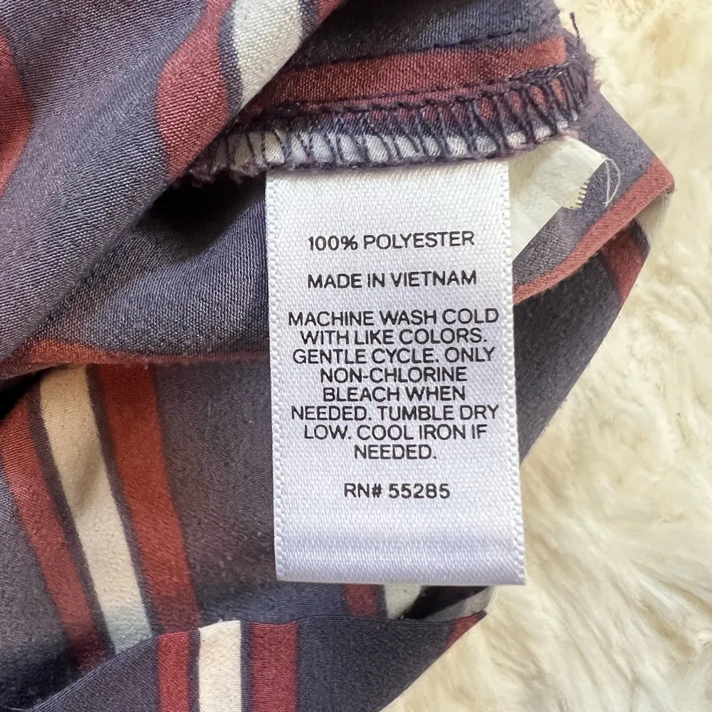 Express Multicolor Striped Jumpsuit Sz S/P - Image 10