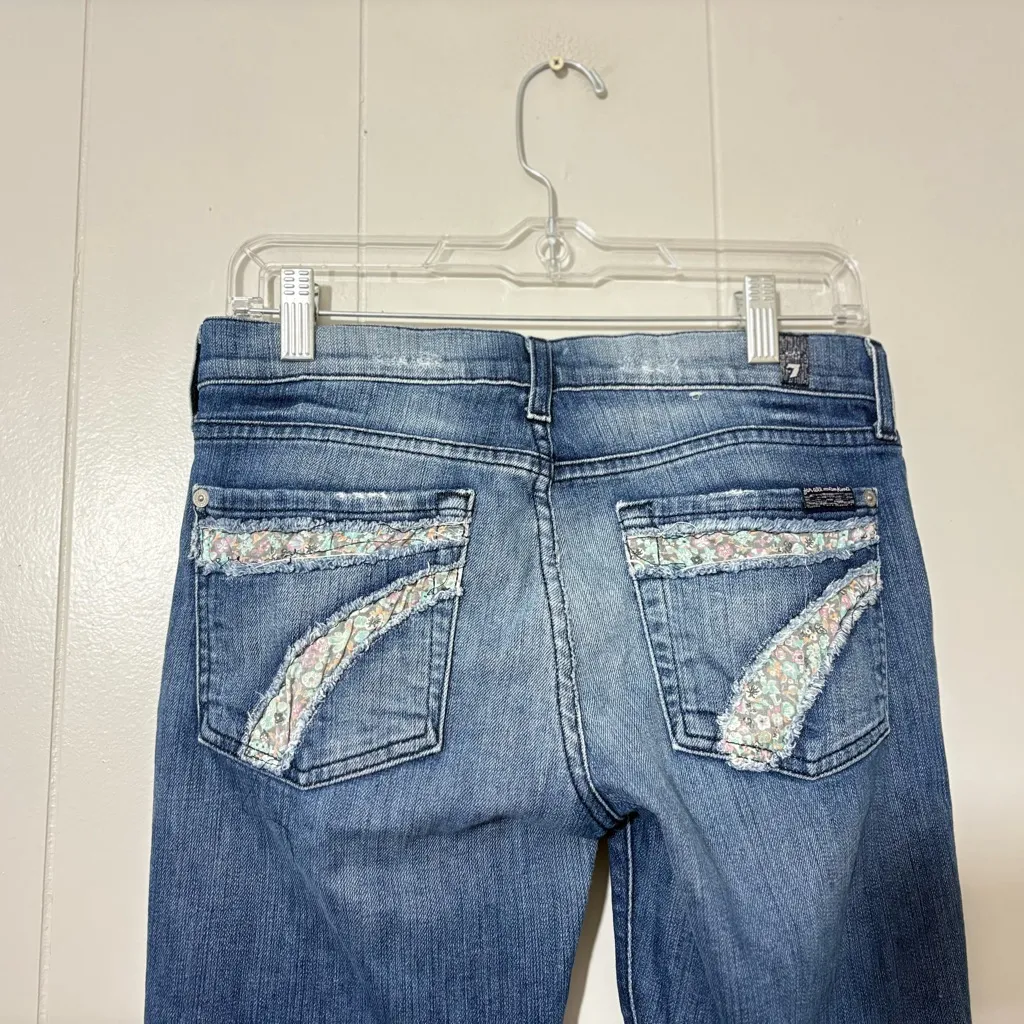 7 For All Mankind Jeans Bootcut 7 Pocket Size 27 (TAILORED) - Image 11