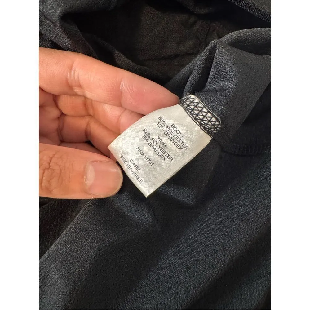 Aspire black tank top with built in sports bra size XSMALL Black - Image 3