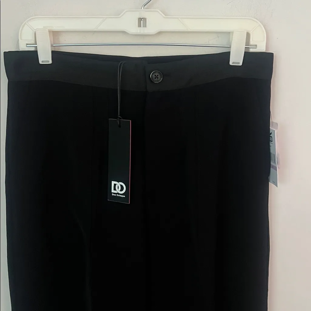 DEE OCLEPPO Women's Juniper Wide Leg Pant with Utility Pockets Size 6 NEW ✔️ Black - Image 5