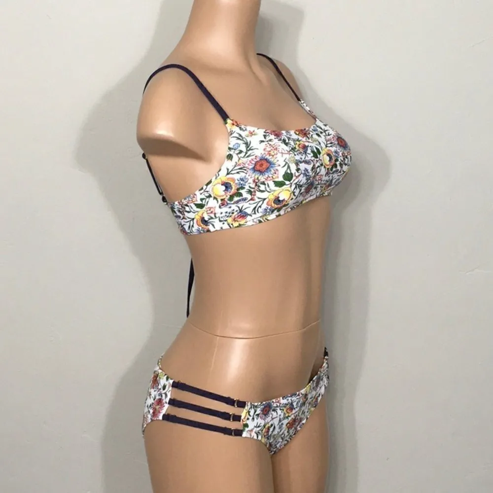 Anne Cole Strappy floral bikini set. NWT - Image 5
