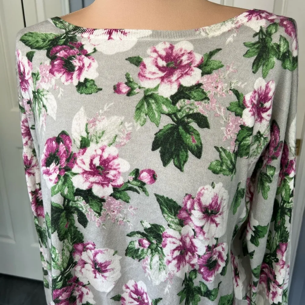 Joie Floral Pullover Sweater Cottagecore‎ - Image 2