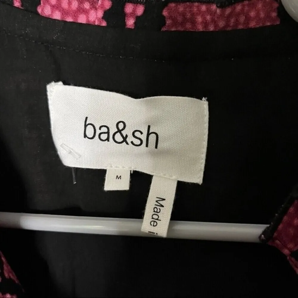 ba&sh Cascade Dress Animal Print Snake Skin Fit & Flare Mini Dress Size Medium - Image 11