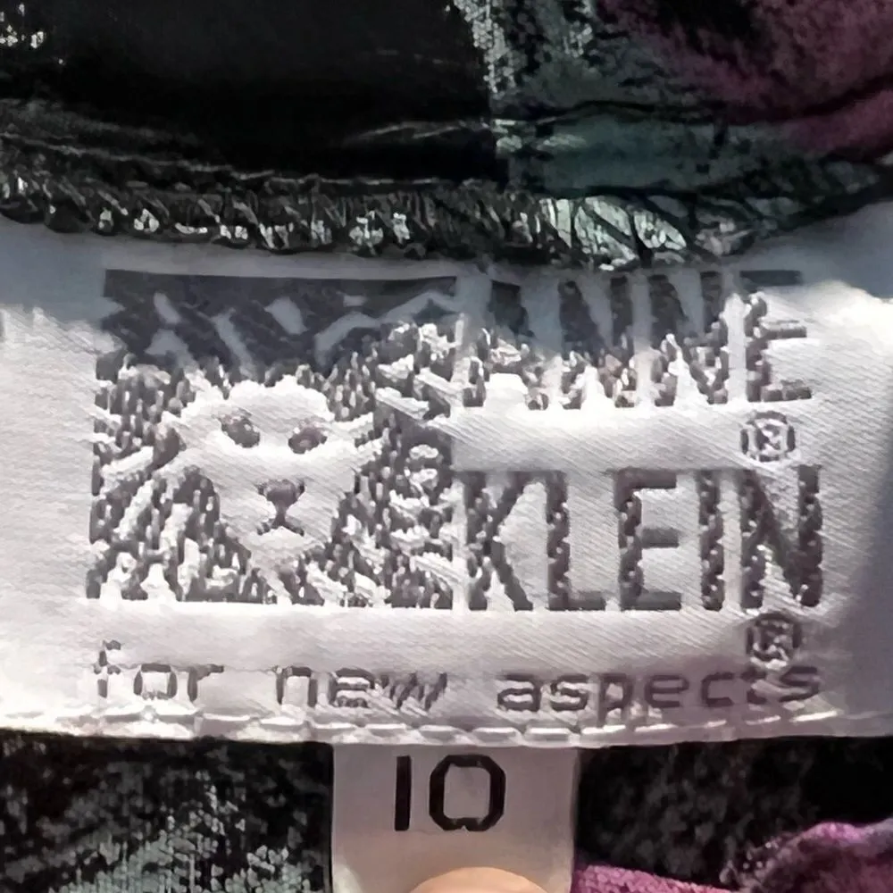 Anne Klein for New Concepts Long Floral Rayon Skirt size 10 - Image 9