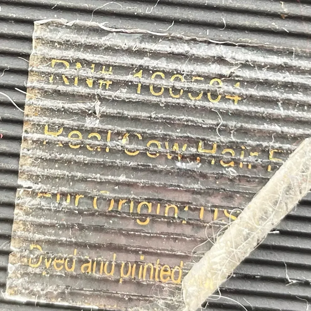 Crown Vintage Tolana 2 Chelsea Ankle Boots Black Suede/Cow Hair Women's Size 7.5 - Image 9