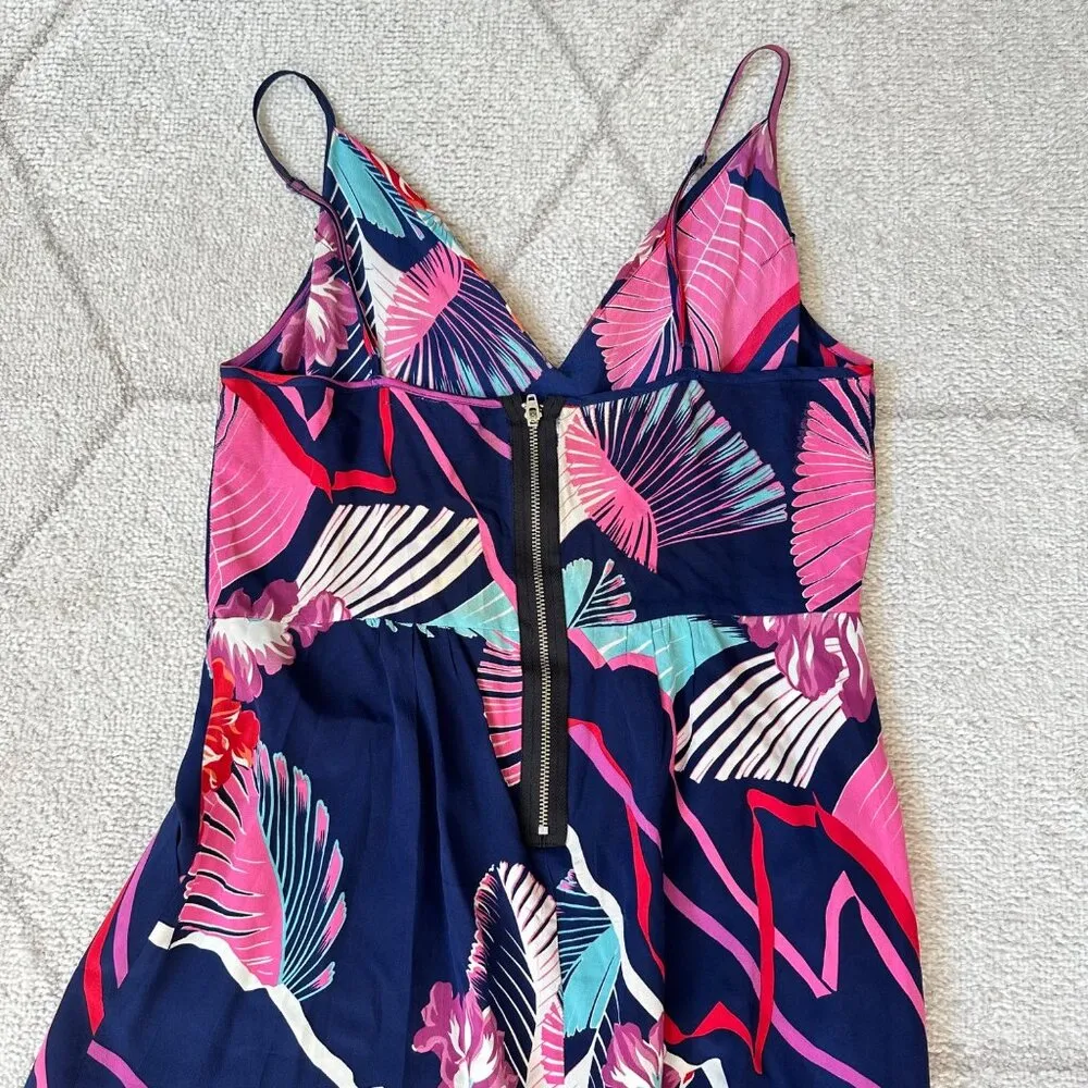 Yumi Kim Silk Tropical Floral Rio Mini Dress Sz Small/XS - Image 5