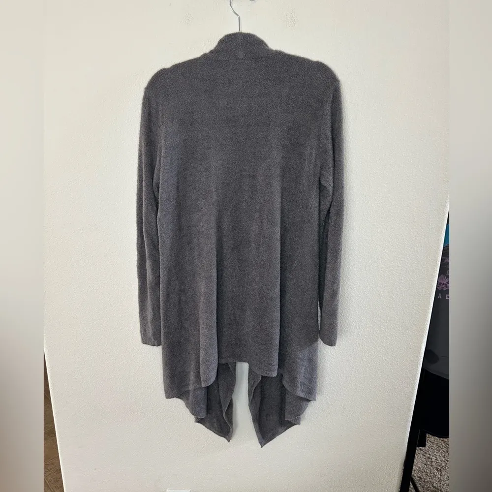 Bamboo CozyChic Lite Island Wrap Cardigan dark grey soft sz l/xl - Image 10