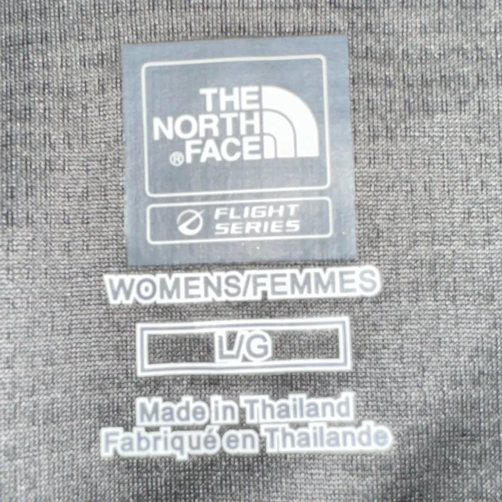 The North Face Women's  Vapor Wick Pullover Performance T Shirt Grey‎ Size Large - Image 4