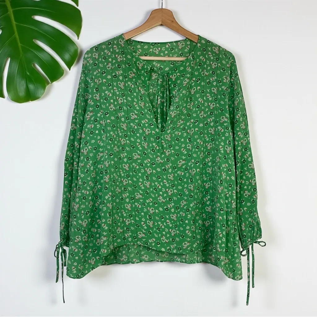 🆕 Scanlan Theodore 100% Silk Floral Tie - Image 5