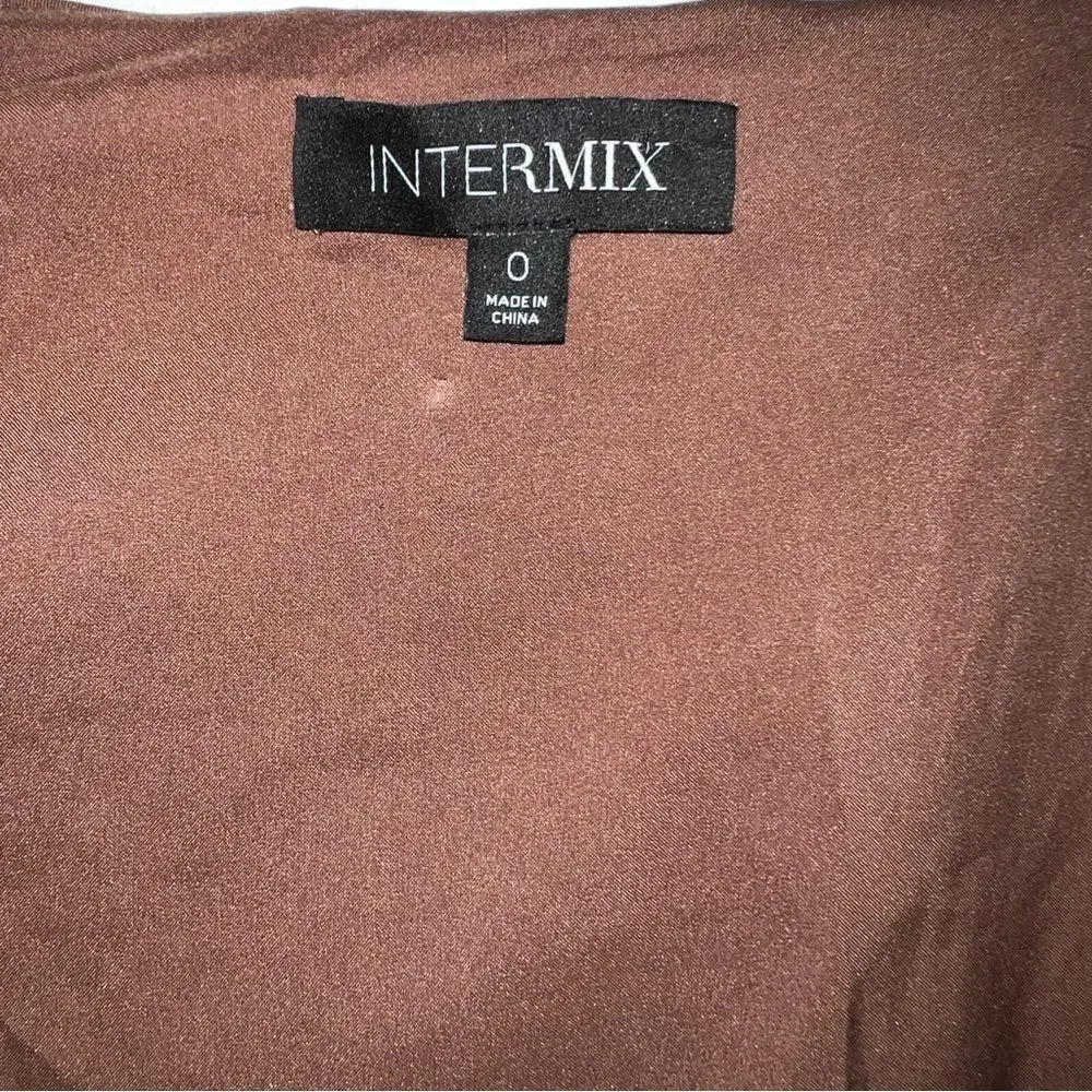 INTERMIX Hilary Rose Gold Long Sleeve Sequin Cocktail Mini Dress 0 - Image 12