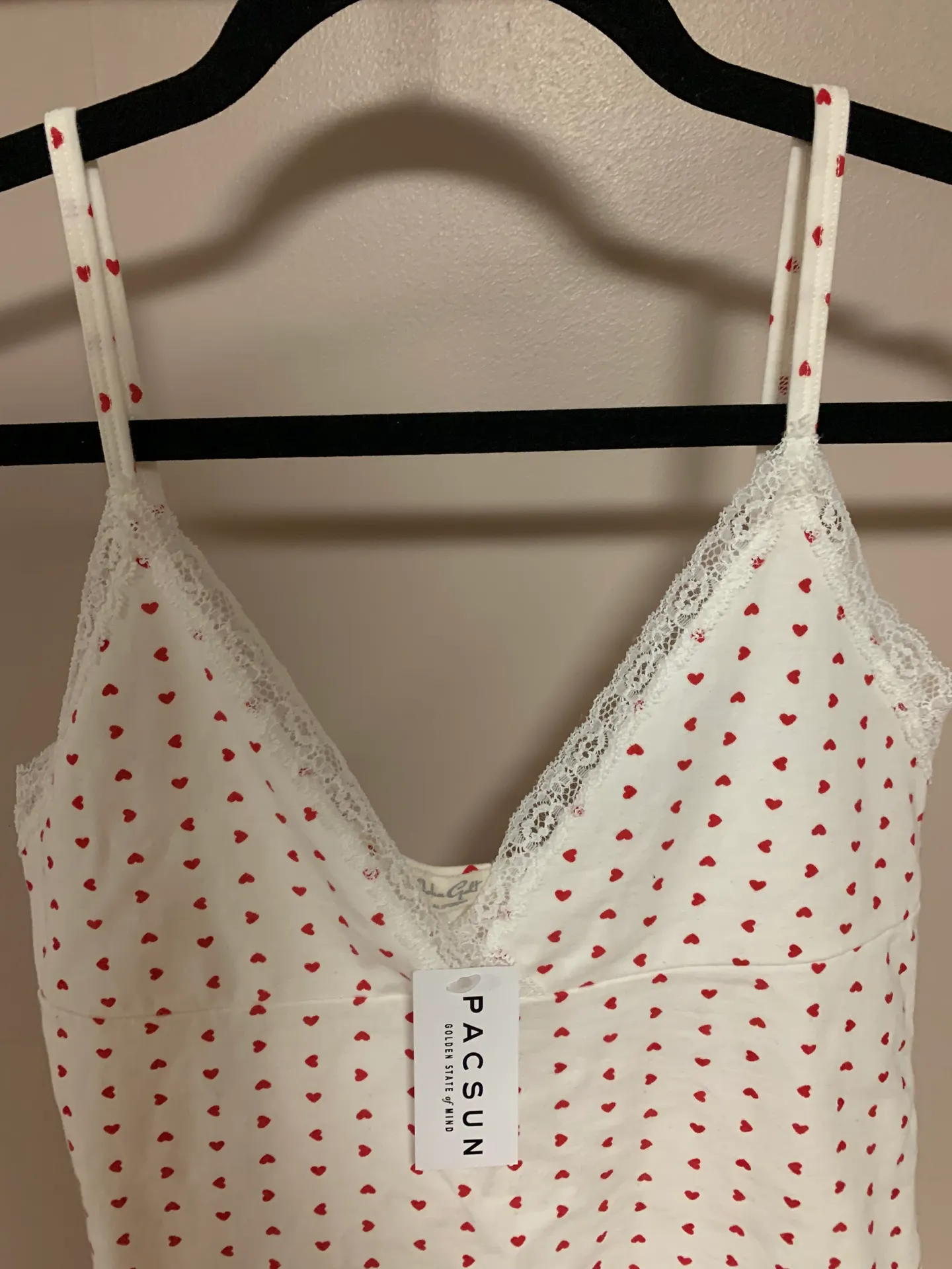 Brandy Melville Amara Hearts Tank - Image 4