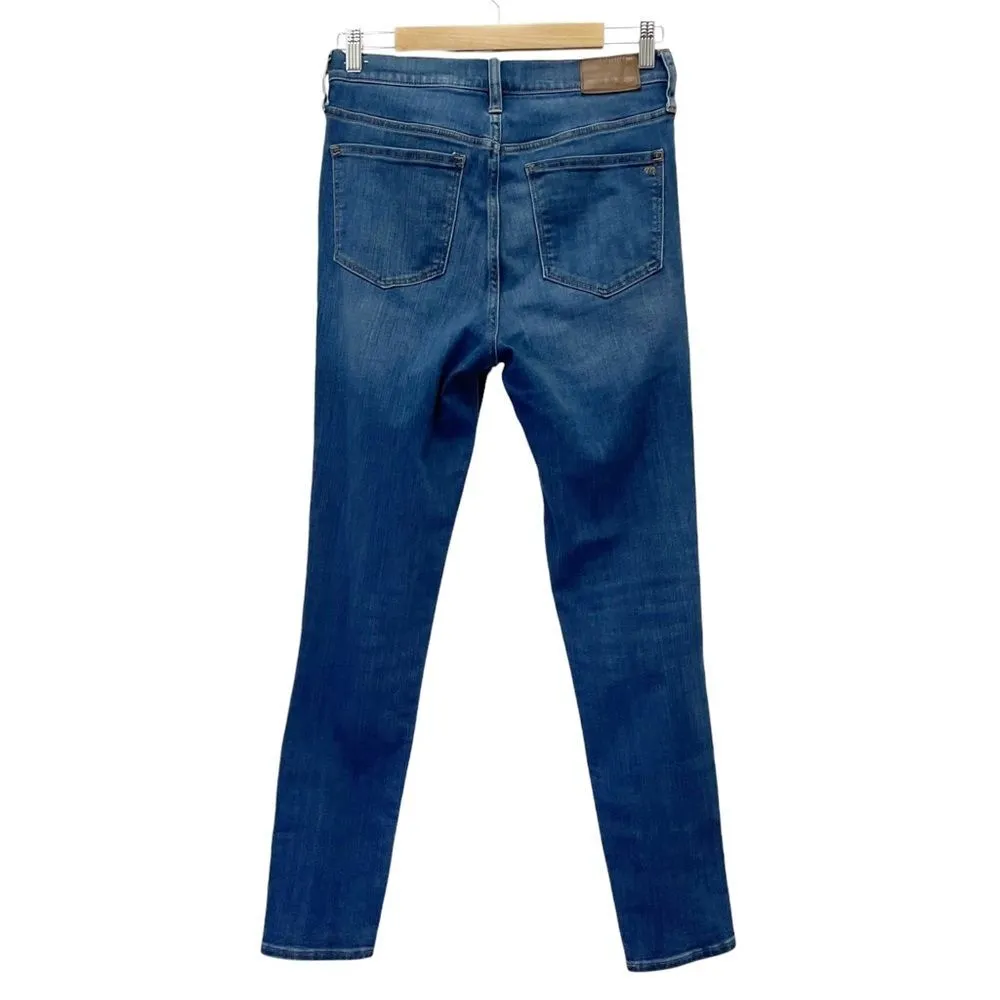 Madewell 10” Roadtripper Jeans Playford Wash Skinny High Rise Jean Size 27 | 4 - Image 5