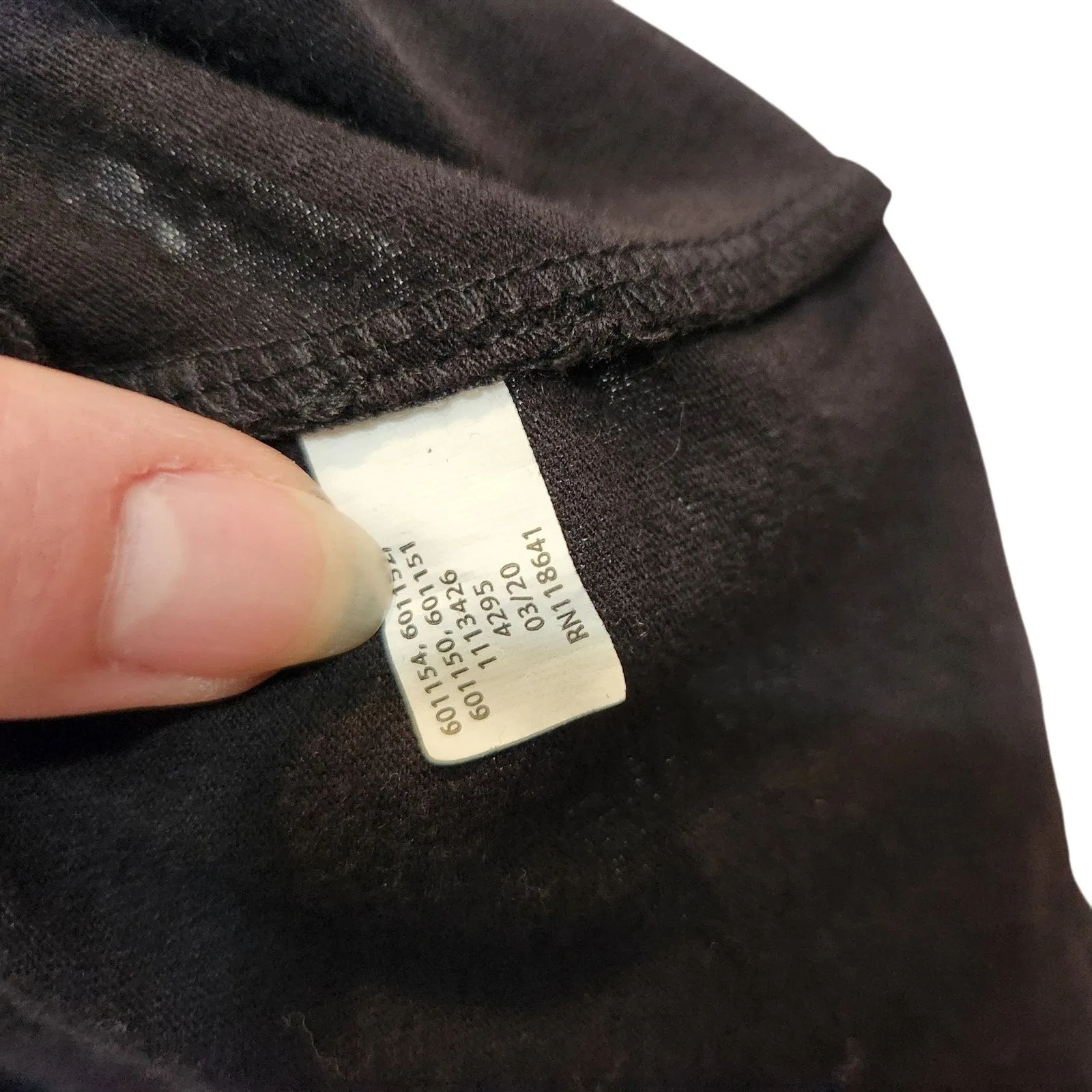 Lane Bryant Short Sleeve Crew Neck Tie-Front T-Shirt Casual Top Black Size 22/24 - Image 6