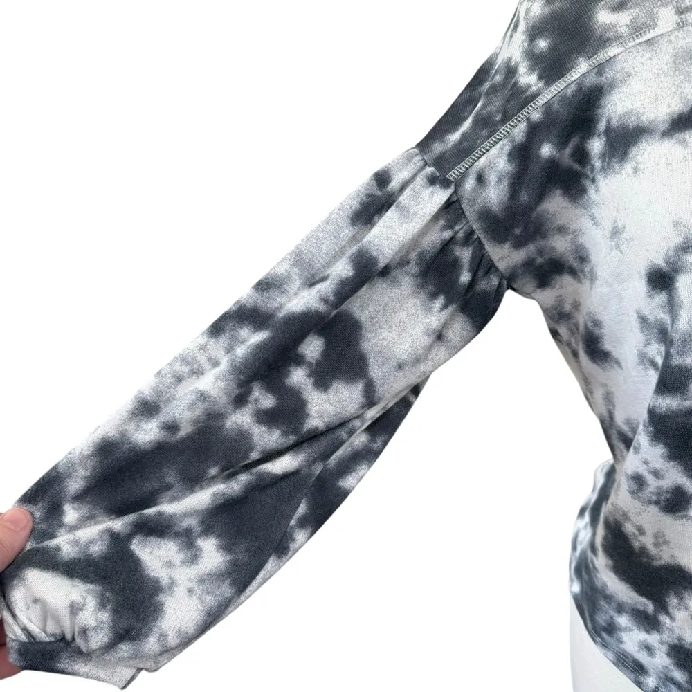 Women's Moda Blouse, M, Black and White - Image 2