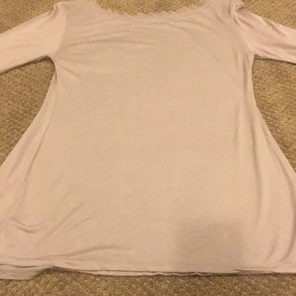 Gap Maternity Mauve Long Sleeve Shirt - Image 5