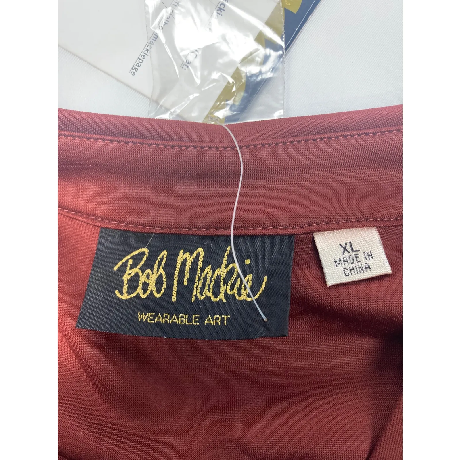 Bob Mackie Wearable Art Rust‎ Sequin Jacket XL NWT - Image 5