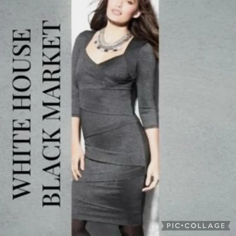 WHBM Dress Bodycon Ruched Shimmer Mini Sheath 10 Cocktail Party Evening - Image 16