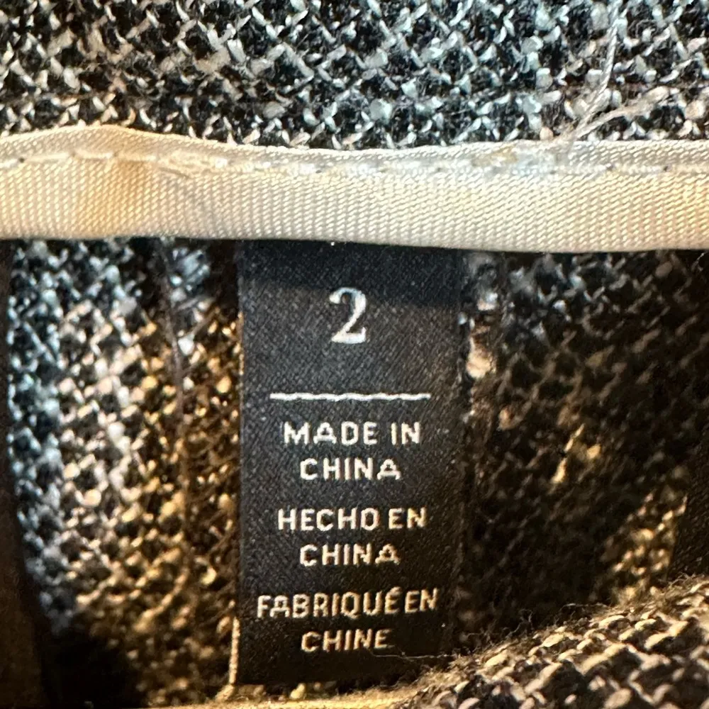 White House Black Market Tweed Pants THE BOOT Size 2 New NWOT - Image 5