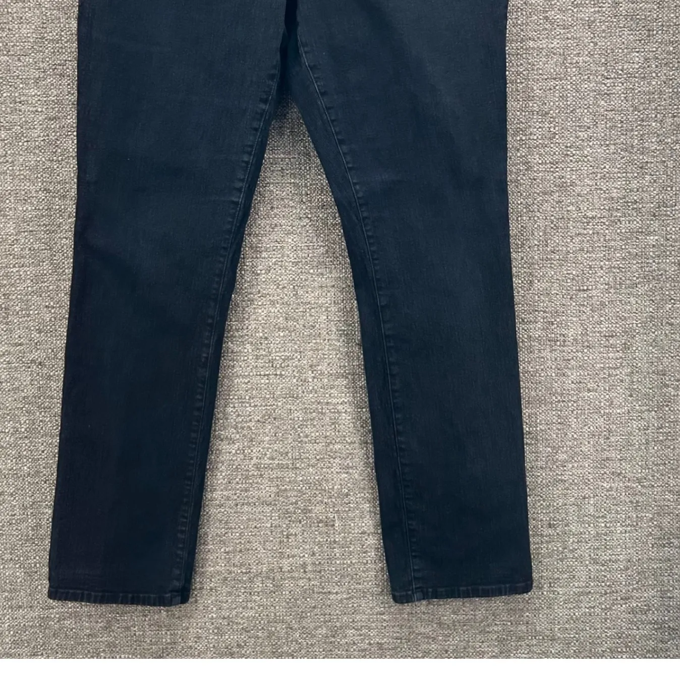 NYDJ Womens Jeans Size 14 Minimalist Capsule Timeless Sheri Slim Black USA - Image 11