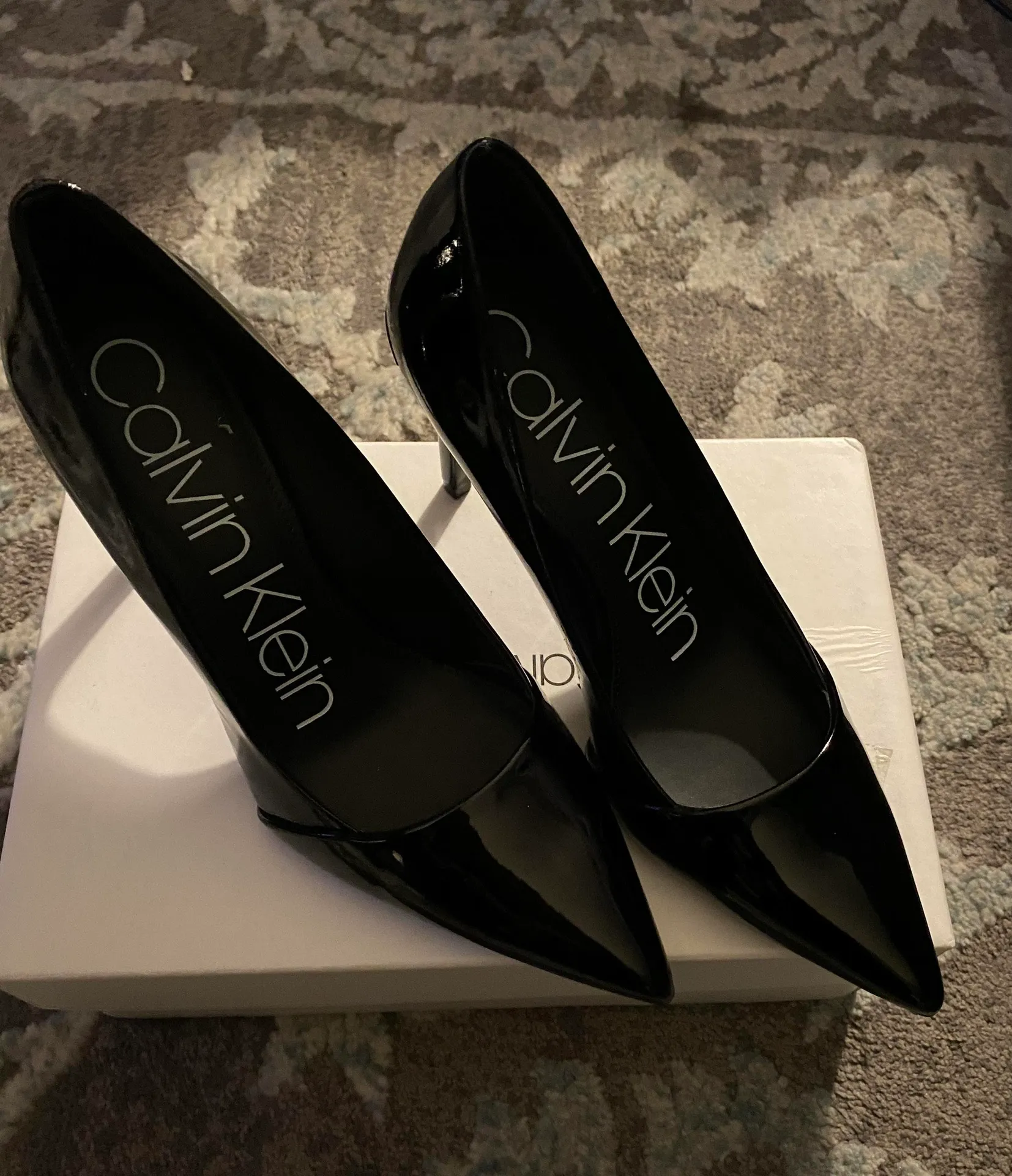 Roslyn Patent Smooth Leather Pumps - Image 2