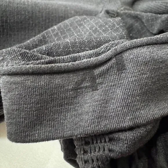 Lululemon‎ In The Flow Crop II Heathered Black Size 4 - Image 10