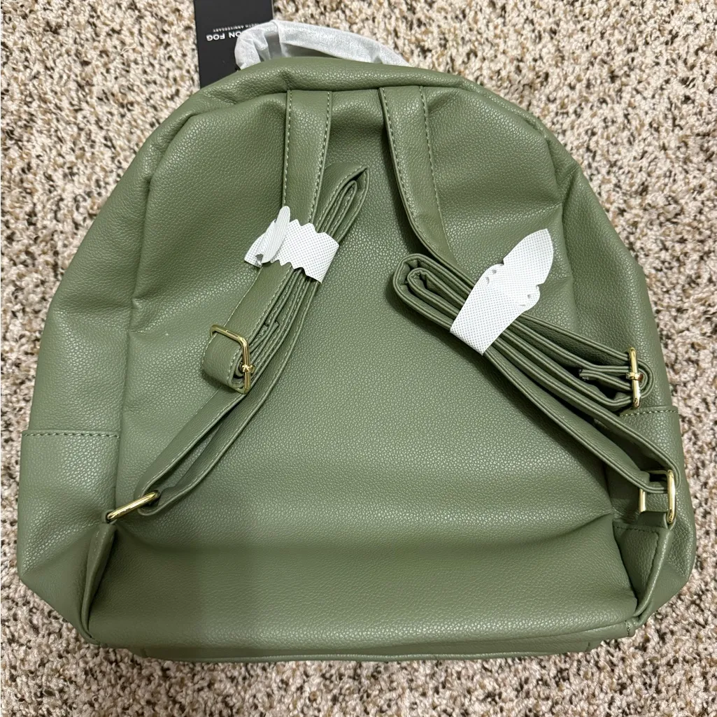 New London Fog Stella pebble olive backpack - Image 3