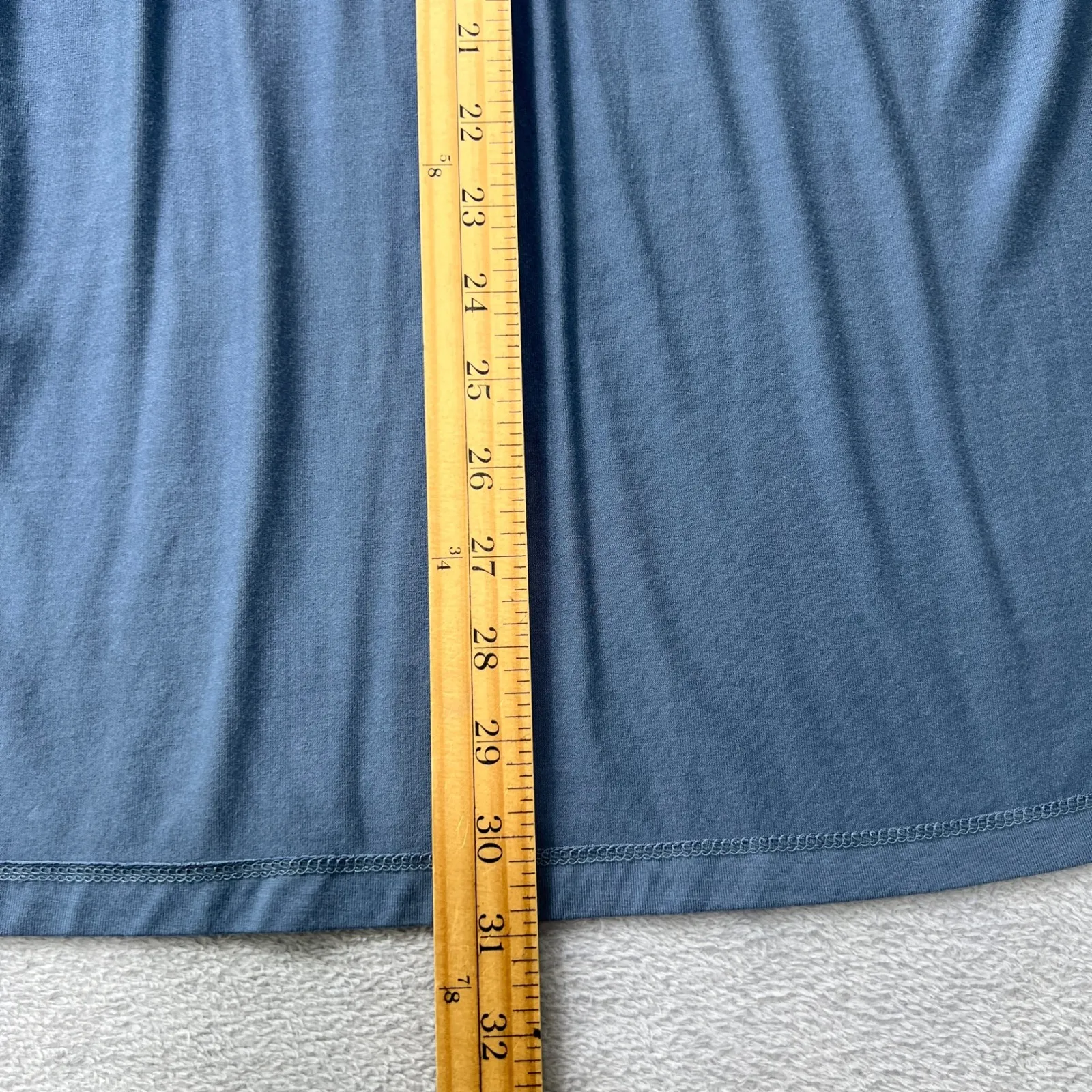 Susan Graver Lifestyle Blue Modal Cardigan‎ & Top Set XLP Open Front Twin Formal Size undefined - Image 9