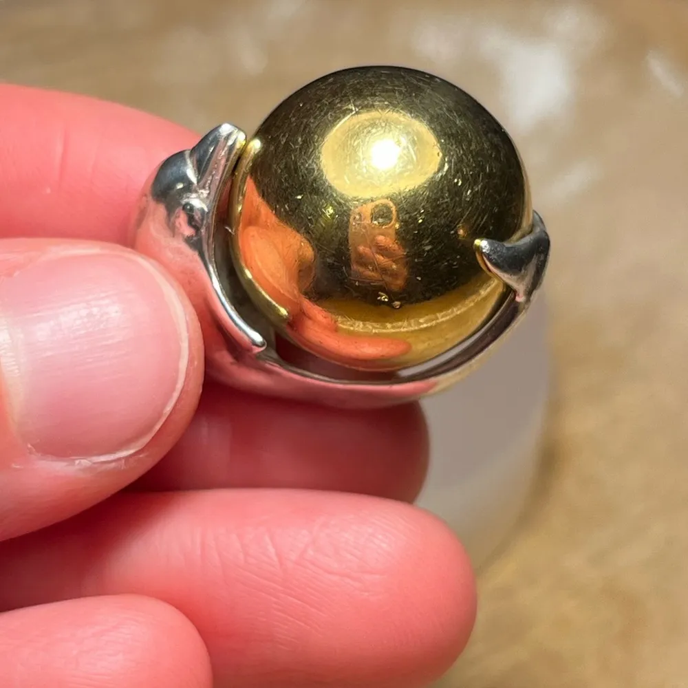 Sterling Silver Dolphin Harmony Ball 925  Pendant - Image 8